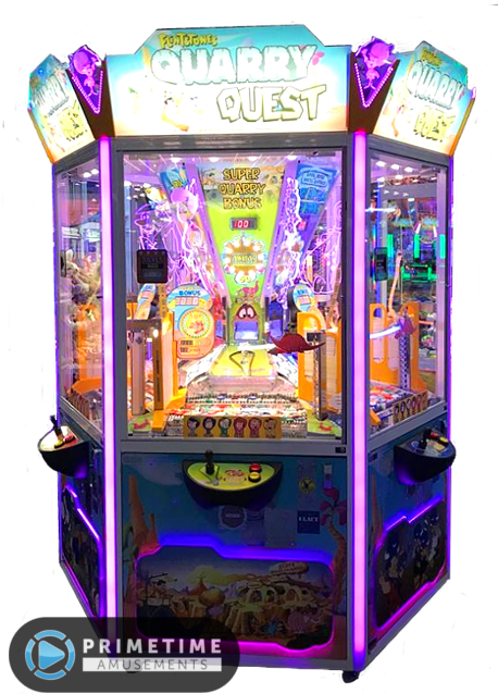 Flintstones Quarry Quest - Arcade Game Clipart (646x700), Png Download