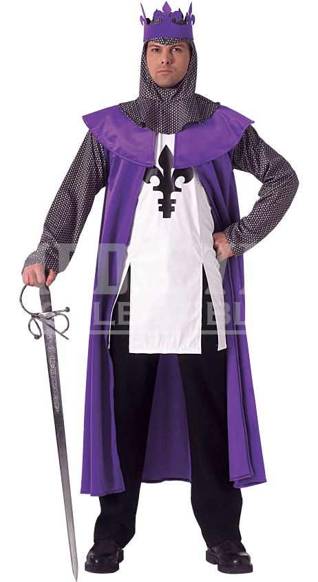 King Costume Transparent Clipart (850x850), Png Download