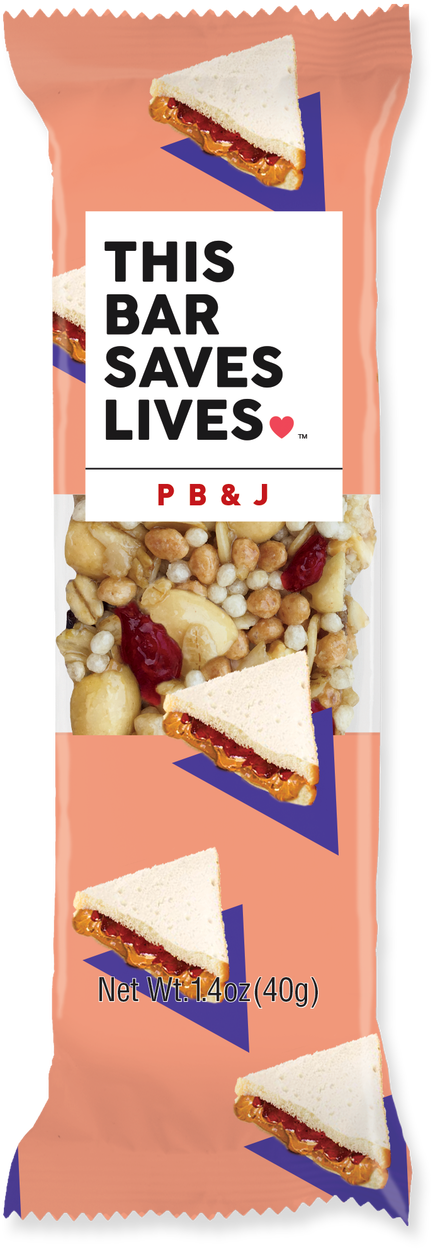 Loading Zoom - Bar Saves Lives Pb&j Clipart (472x1280), Png Download