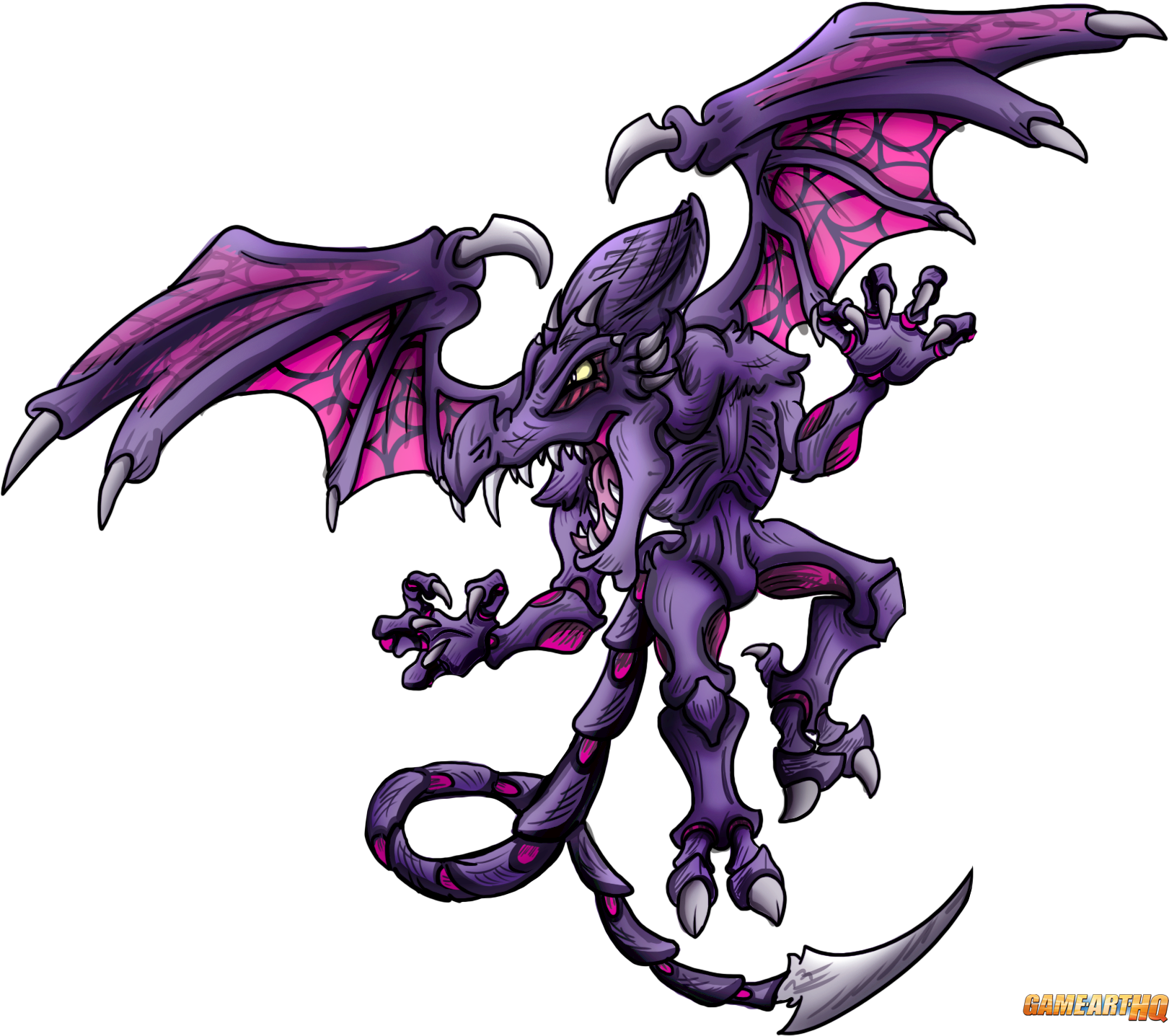 Super Smash Bros Ultimate Ridley Clipart (1669x1458), Png Download