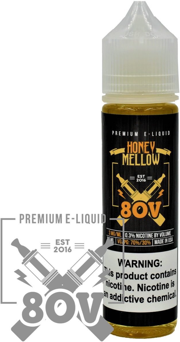 Honey Mellow - 60ml - Cosmetics Clipart (784x1280), Png Download