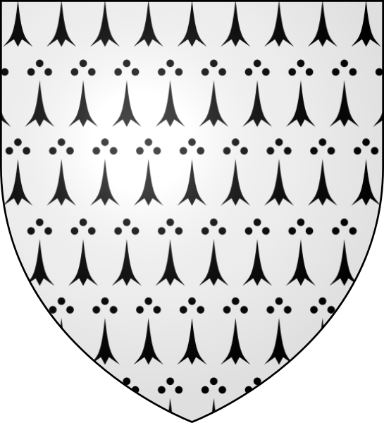 The Coat Of Arms Of Bretagne , France - Brittany France Coat Of Arms Clipart (545x600), Png Download