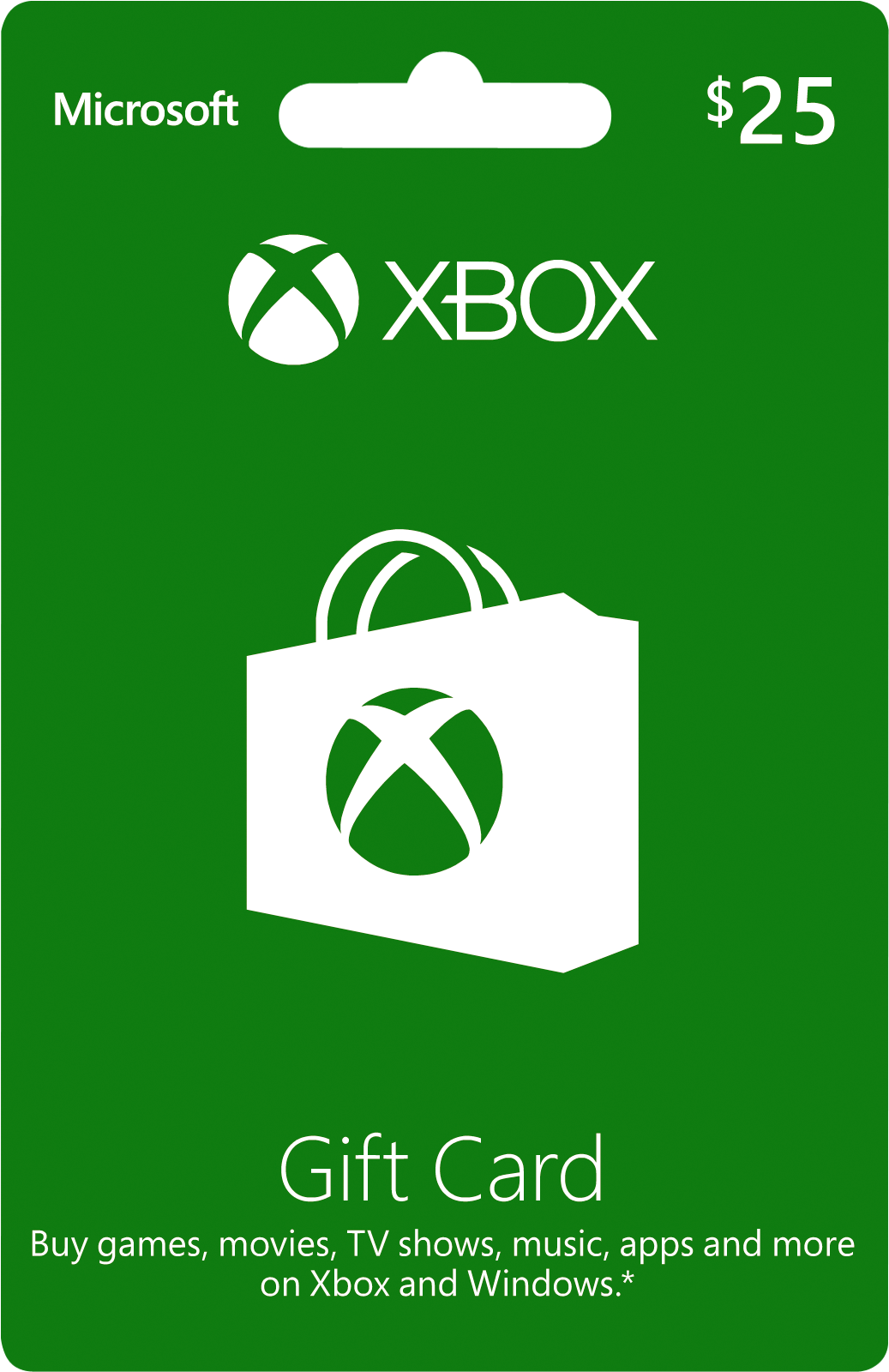 Xbox Gift Card - Xbox One Gift Card 15 Clipart (1157x1720), Png Download