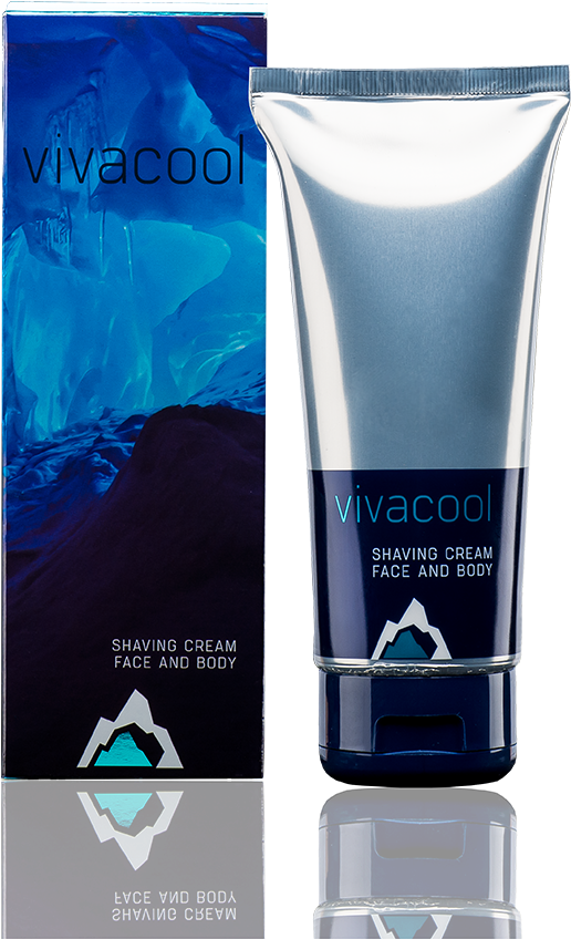 Viva Cool Shaving Cream 200 Ml - Gel Clipart (1024x1024), Png Download