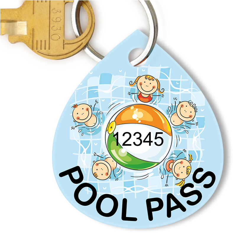Pool Pass In Water Drop Shape, Kids Pool Ball - Circle Clipart (800x800), Png Download