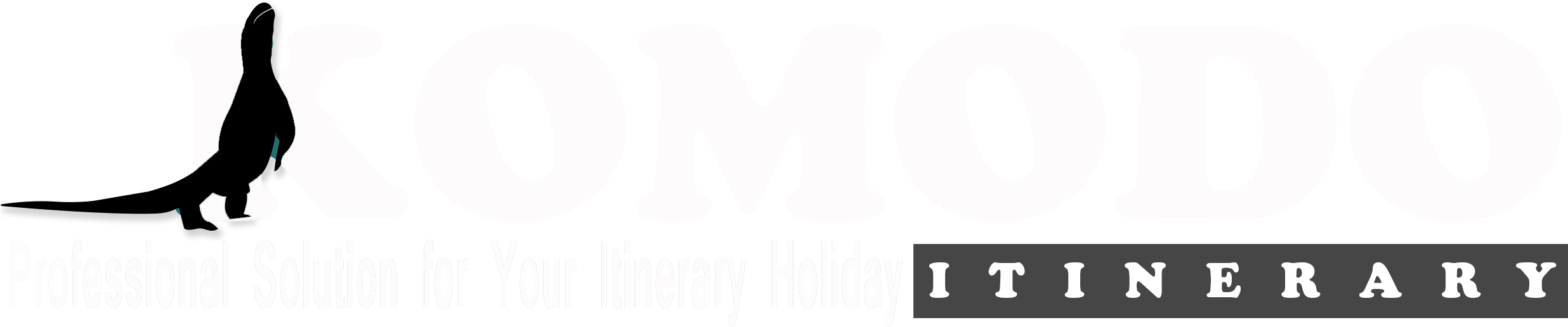 Komodo Dragon Pink Beach Komodo Village Cruise Ship - Tina You Fat Lard Clipart (2472x516), Png Download