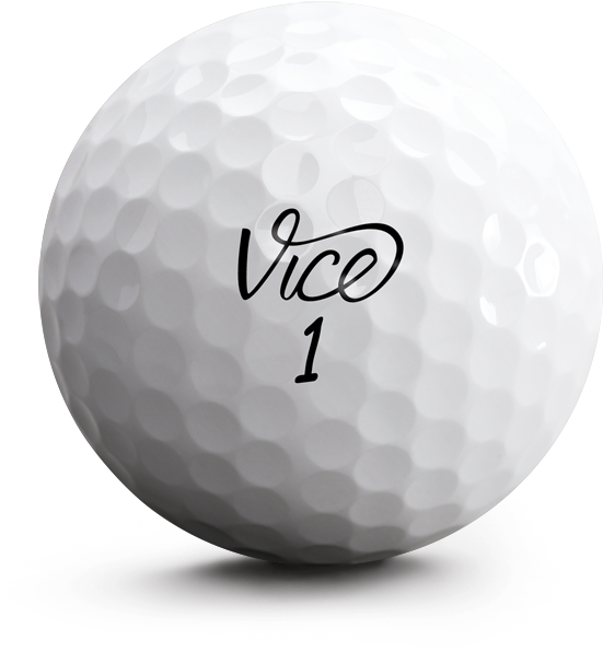 3 Piece Cast Urethane Cover - Vice Golf Ball Clipart (650x631), Png Download