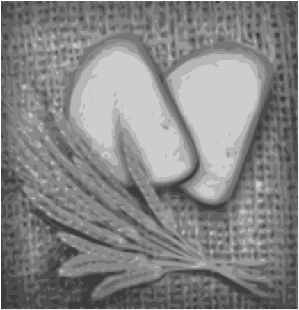 Rectangle Grey - Heart Clipart (530x750), Png Download