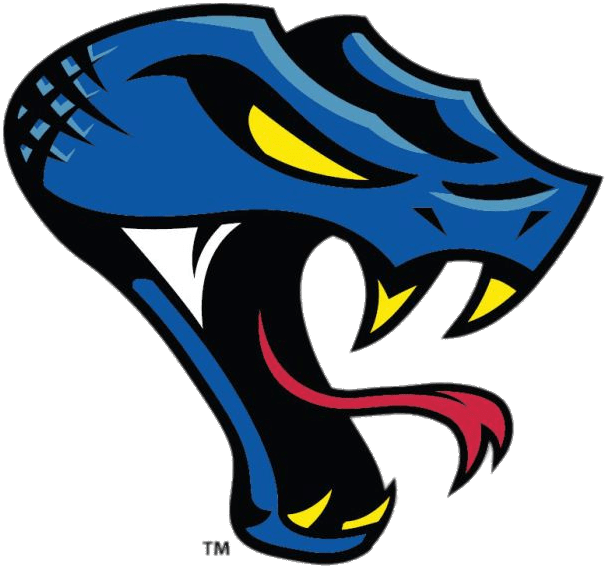 Columbus Cottonmouths Snake - Columbus Cottonmouths Logo Clipart (650x630), Png Download