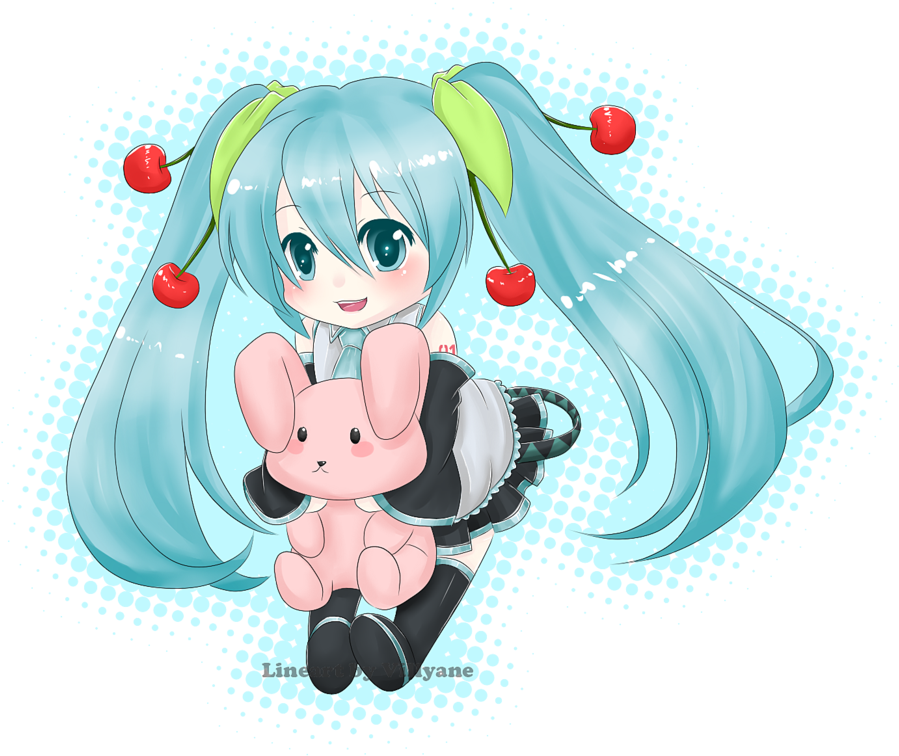 Hatsune Miku Photo Chibi Hatsune Miku By Yuuk3-d5xsgpf - Cartoon Clipart (1024x768), Png Download