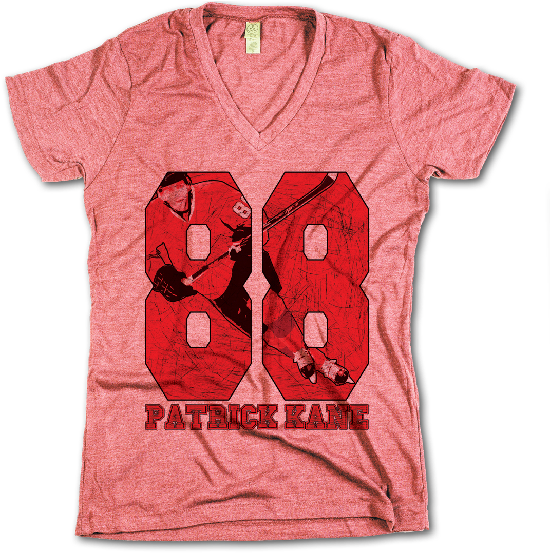 Patrick Kane Skating Red - Active Shirt Clipart (1174x1174), Png Download