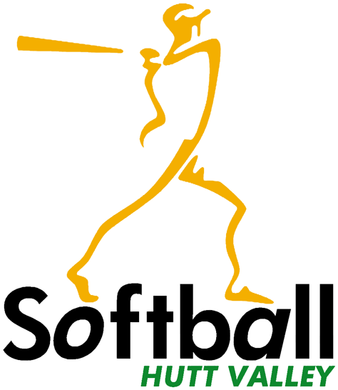 Softball Hutt Valley Logo Small Clear - Graphic Design Clipart (500x853), Png Download