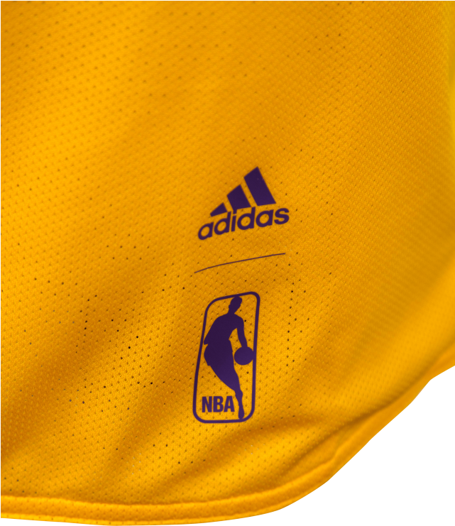 Los Angeles Lakers Summer Run Reversible Shorts - Emblem Clipart (740x740), Png Download