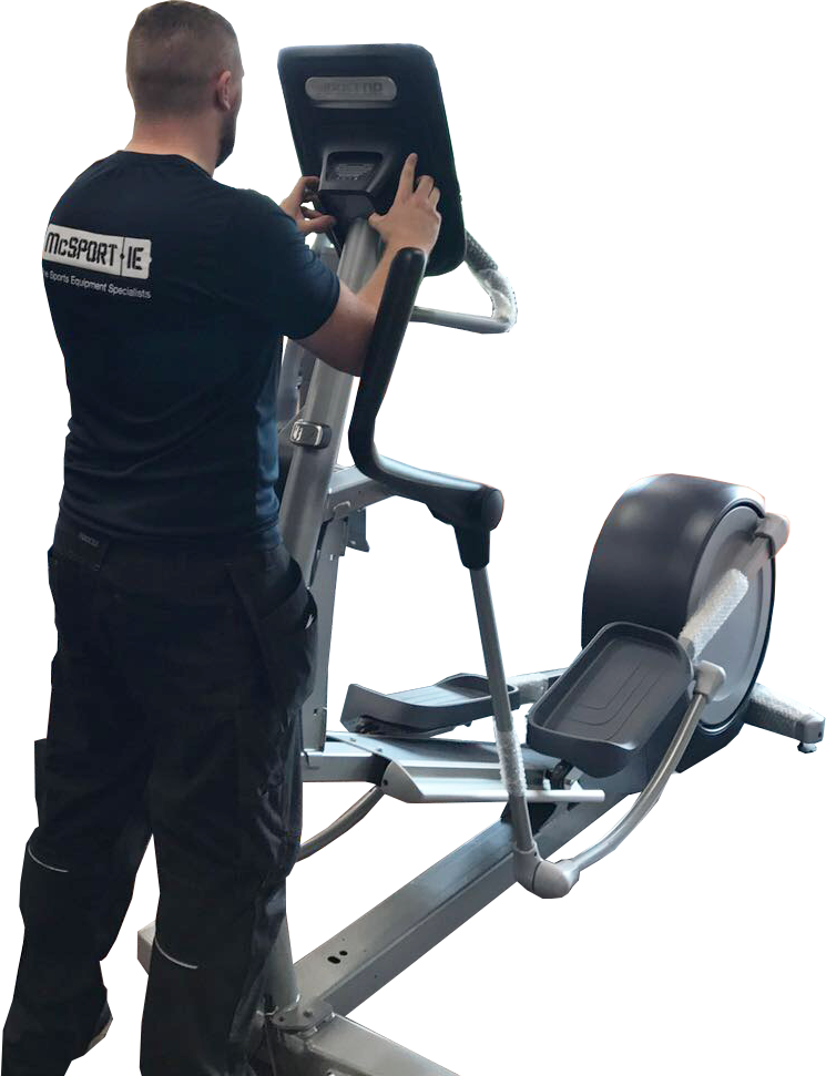 Gym Equipment Installation - Installing Gym Equipment Clipart (745x971), Png Download
