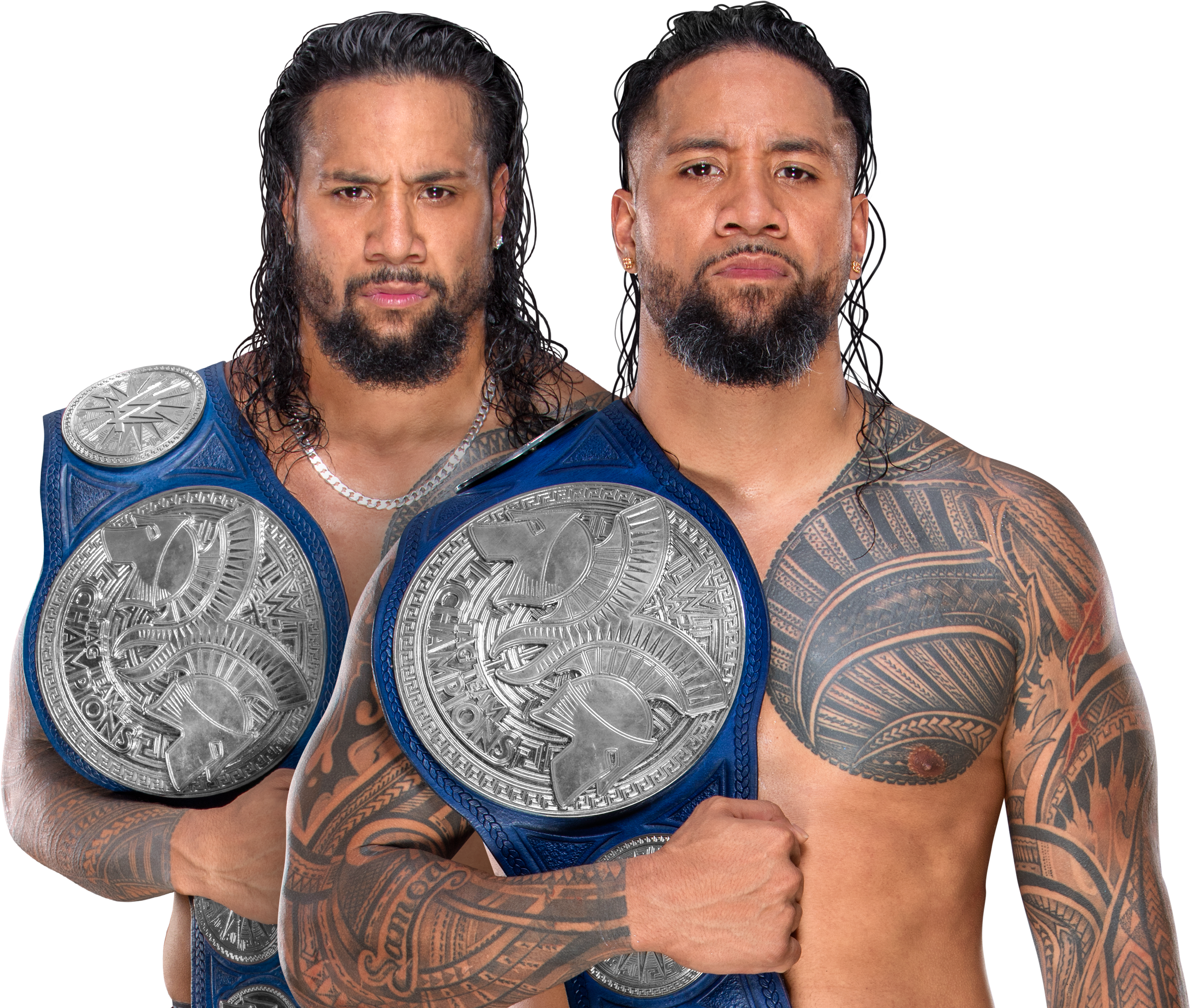 Smackdown Tag Champs The Usos Render - Jey Uso Tag Team Champion Png Clipart (2940x2080), Png Download