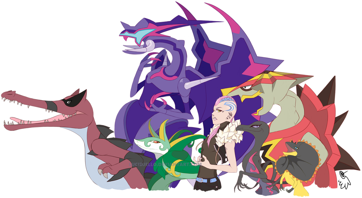 A Half-body Team For An Ultra Beast Trainer - Ultra Beasts Naganadel Clipart (1200x658), Png Download