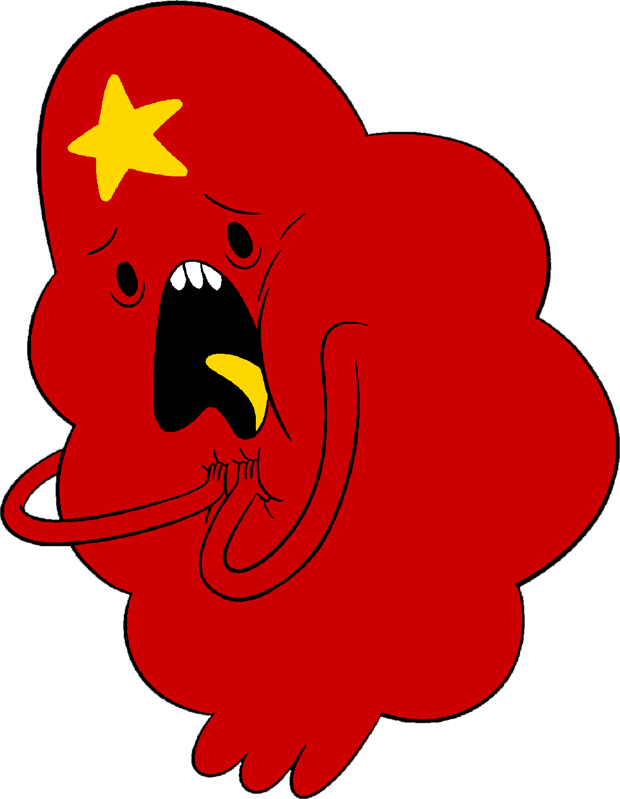 Communist Space Princess - Cartoon Clipart (1219x1572), Png Download