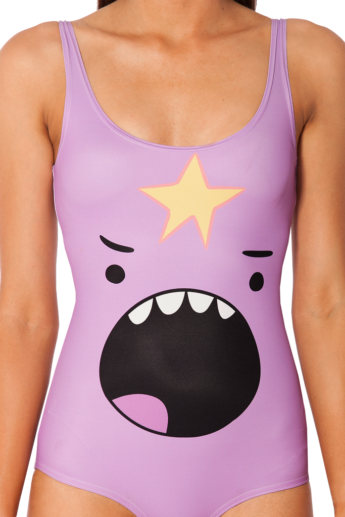 Ordered My New Swimsuit - Lumpy Space Princess Swimsuit Clipart (683x1024), Png Download