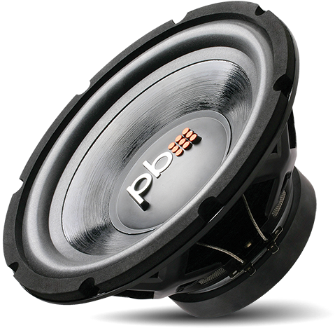Ps-12 - Powerbass 10 Inch Dual Voice Coil Subwoofers Clipart (616x622), Png Download