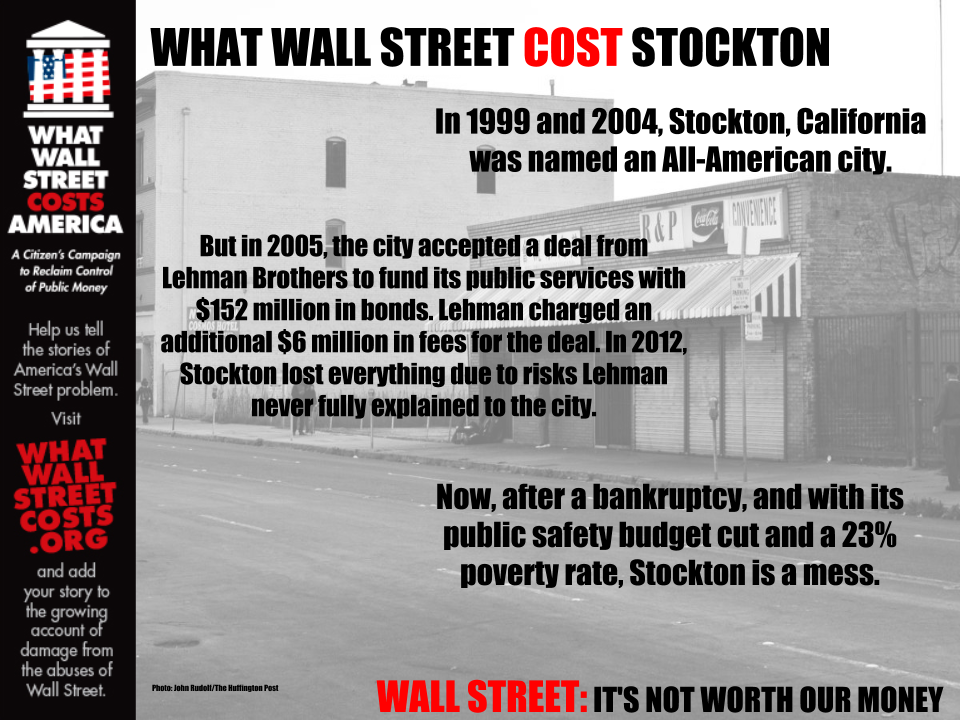 Wall Street Cost Stockton - Stockton Ca Poverty Clipart (960x720), Png Download