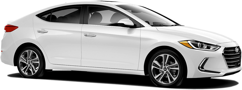L Manual - 2018 Hyundai Elantra Value Edition White Clipart (1000x414), Png Download