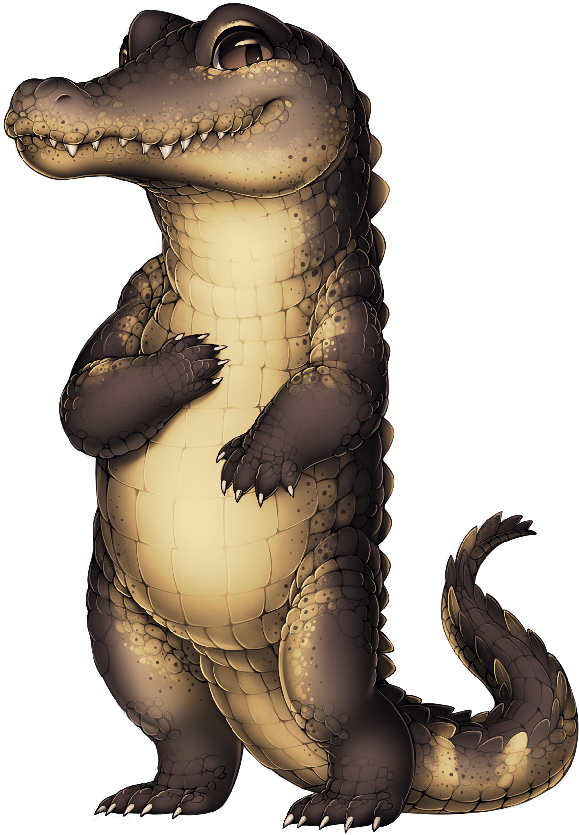 Vm5jcml - Furvilla Crocodile Base Clipart (1305x1800), Png Download