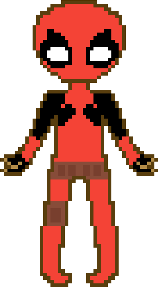 Deadpool Clipart (840x1200), Png Download