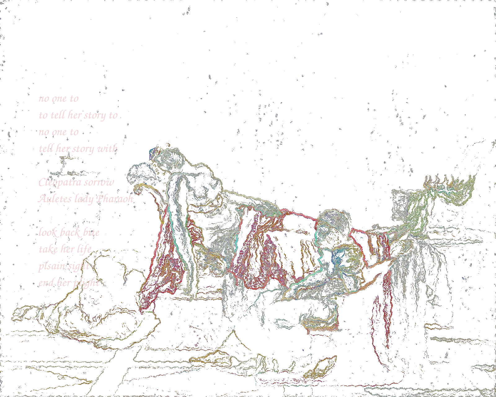 Lady Pharaoh - Sketch Clipart (1600x1279), Png Download