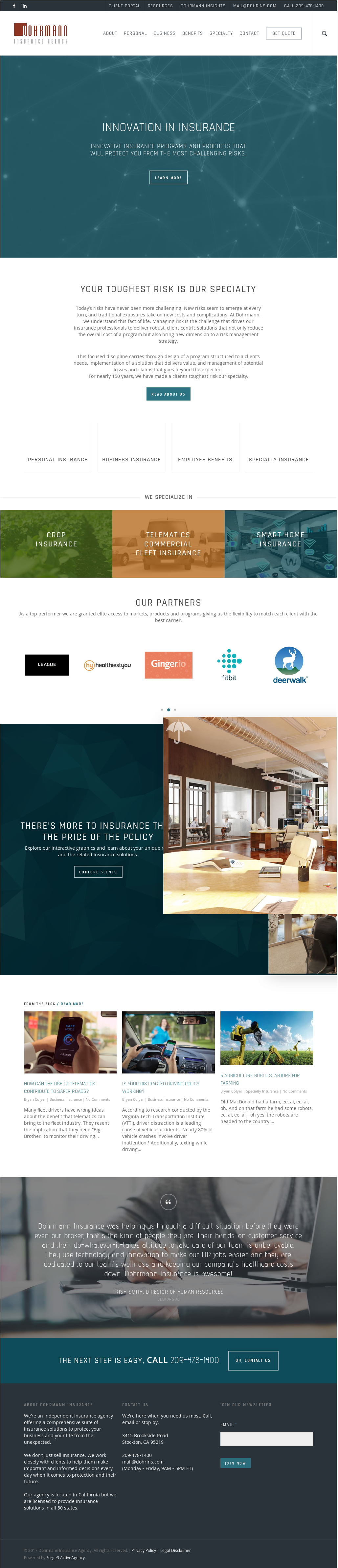 Dohrmann Insurance Agency Competitors, Revenue And - Website Clipart (1616x4771), Png Download