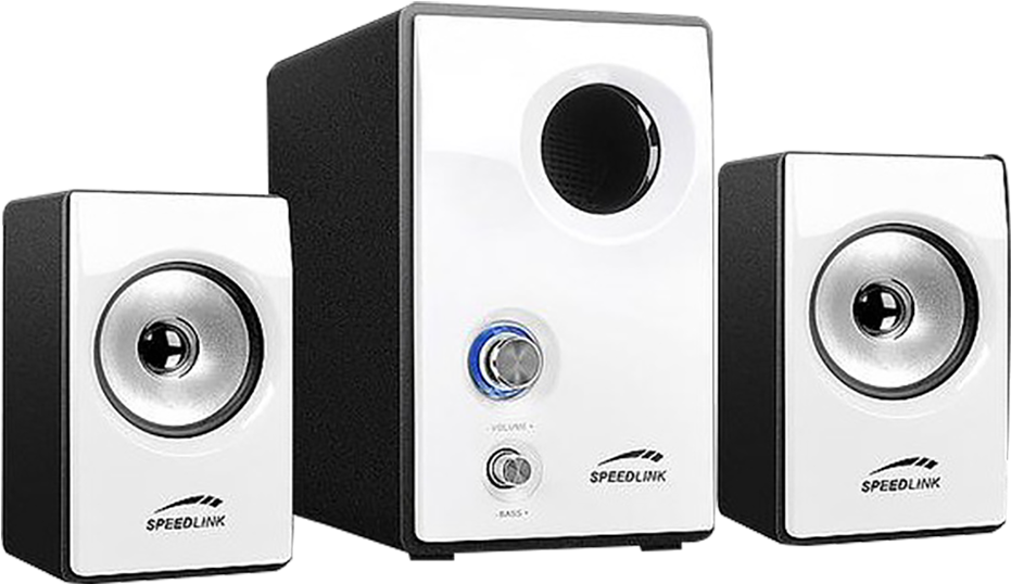 1 Subwoofer System, Black-white - Subwoofer Clipart (1000x1000), Png Download