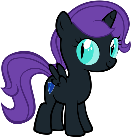 Posted - My Little Pony Baby Nyx Clipart (600x600), Png Download