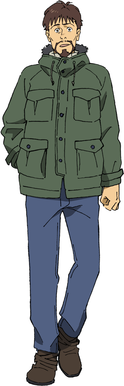 Shunichi Ibe - Standing Clipart (750x1290), Png Download