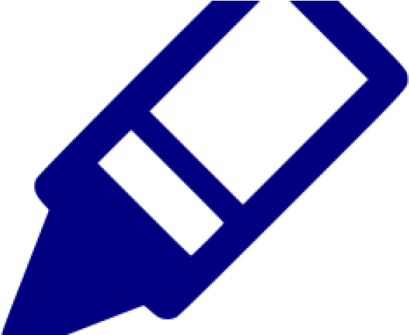 Crayon Clipart Navy Blue - Indigo Crayon Clipart - Png Download (640x480), Png Download