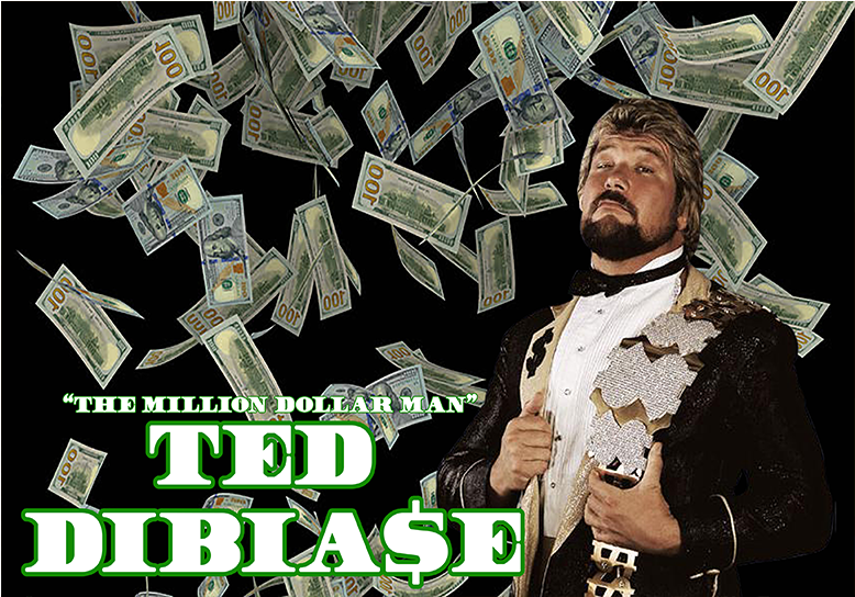 "million Dollar Man" Ted Dibiase - Album Cover Clipart (996x746), Png Download