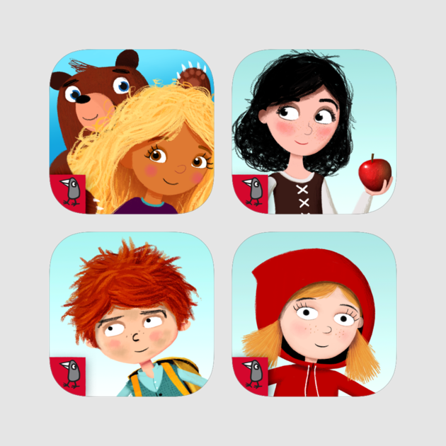Nosy Crow Fairytales Bundle On The App Store - Cartoon Clipart (630x630), Png Download