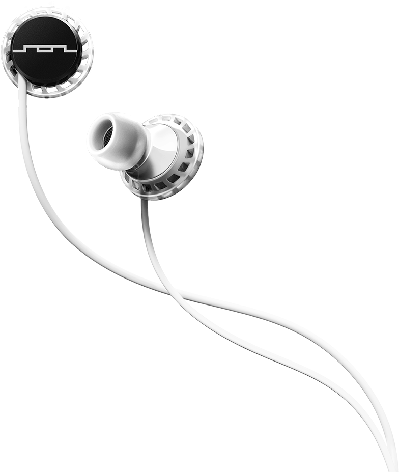 Relays Sport Wired Headphones With Noise Isolation - Headphones Clipart (1000x1000), Png Download