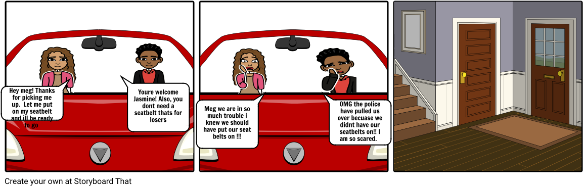 Why You Should Have A Seatbelt - Ponyboy And Randy Car Conversation Clipart (1164x385), Png Download
