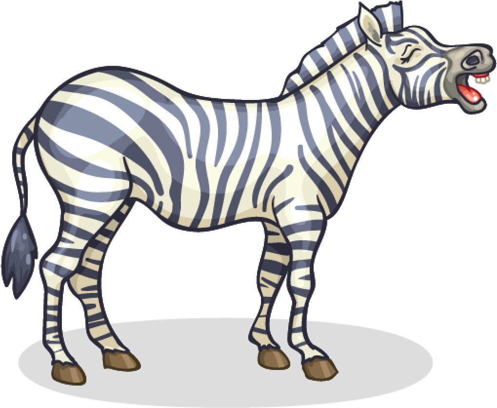 Zebra Clipart (1024x1024), Png Download