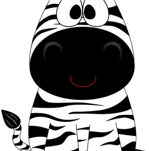 Dessin De Zebre Kawaii Clipart (640x480), Png Download