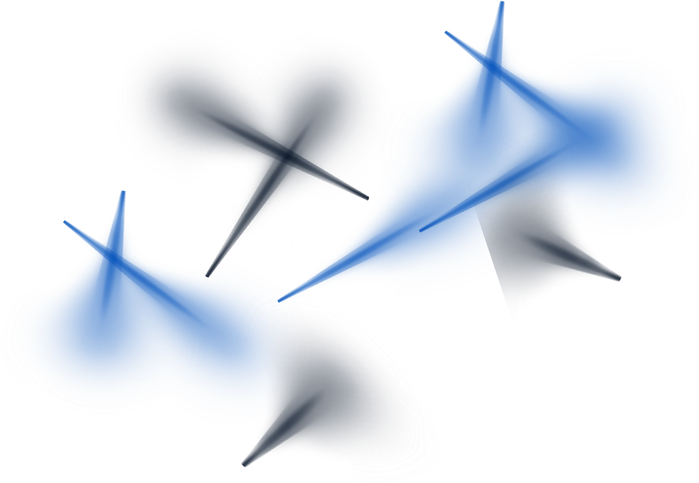 9 Lighting - Electric Blue Clipart (2912x2113), Png Download