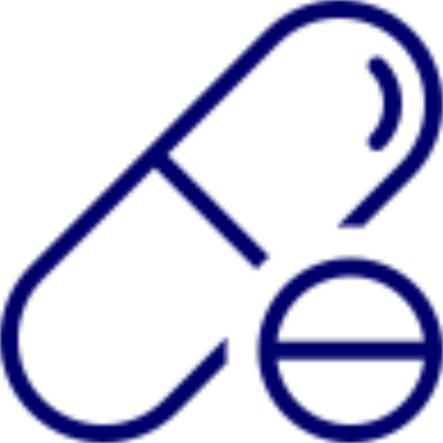 Pill Icon , Png Download - Circle Clipart (645x645), Png Download