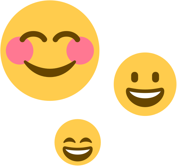 A Smiley Emoji - Smiley Clipart (588x550), Png Download