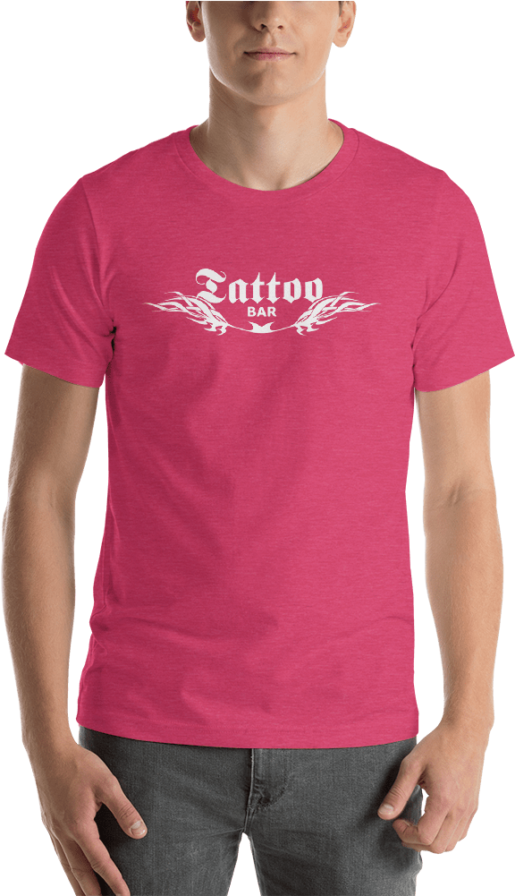 Tattoo Bar Short-sleeve - T Shirt Blues Clipart (1000x1000), Png Download