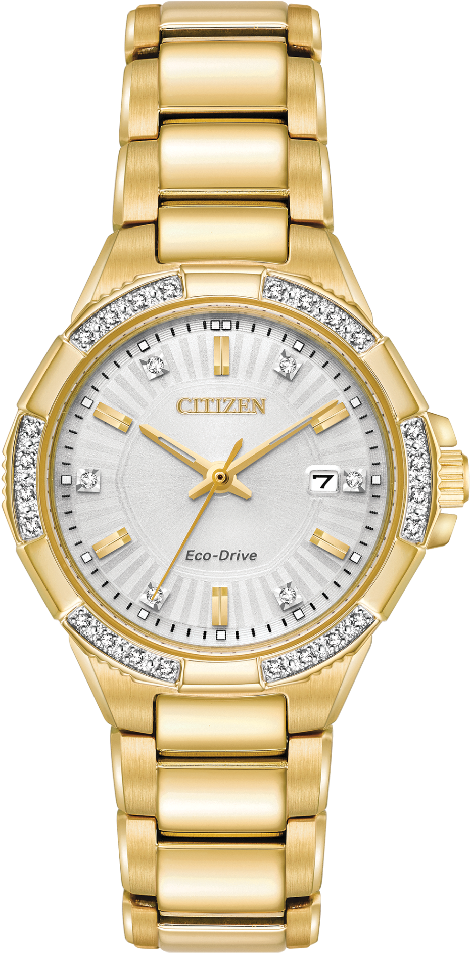Images - Diamond Citizen Watches Womens Clipart (1000x1954), Png Download