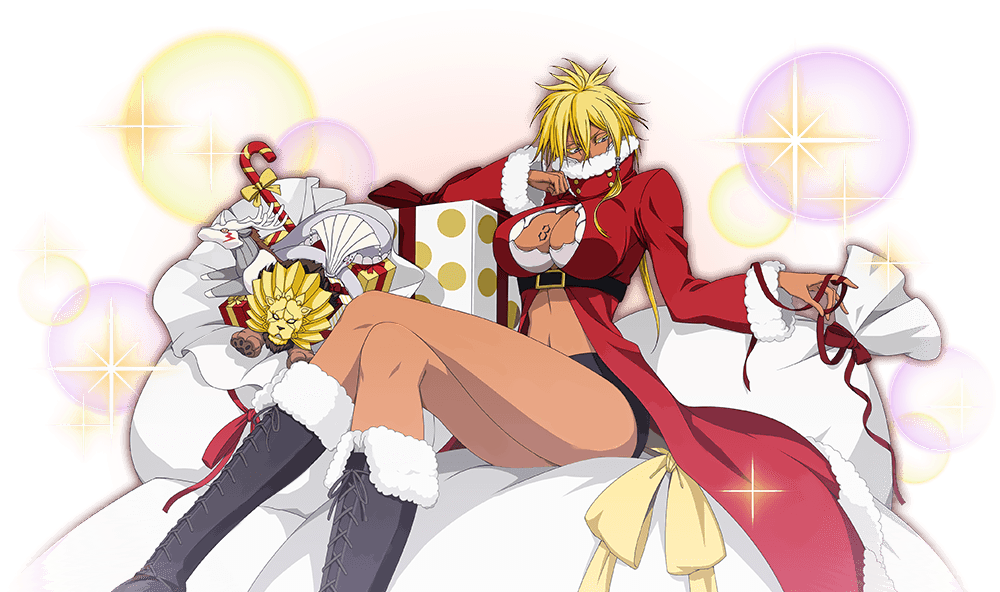Bleach Brave Souls Halibel Christmas , Png Download - Bleach Brave Souls Halibel 6 Clipart (1000x592), Png Download