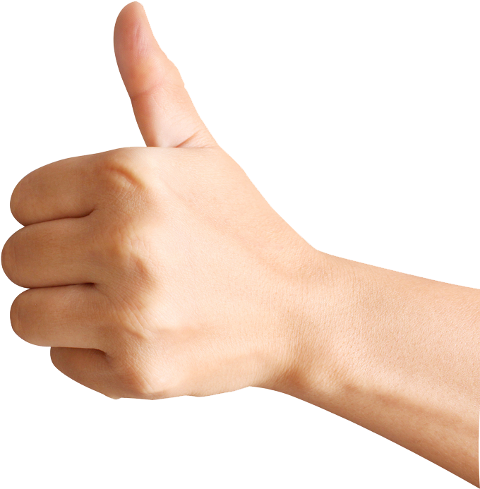 Thumb, Hand, Finger, Hand Model Png Image With Transparent - Sign Clipart (1000x795), Png Download