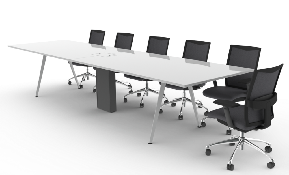 Conference Table Png - Table Meeting Clipart (1000x666), Png Download