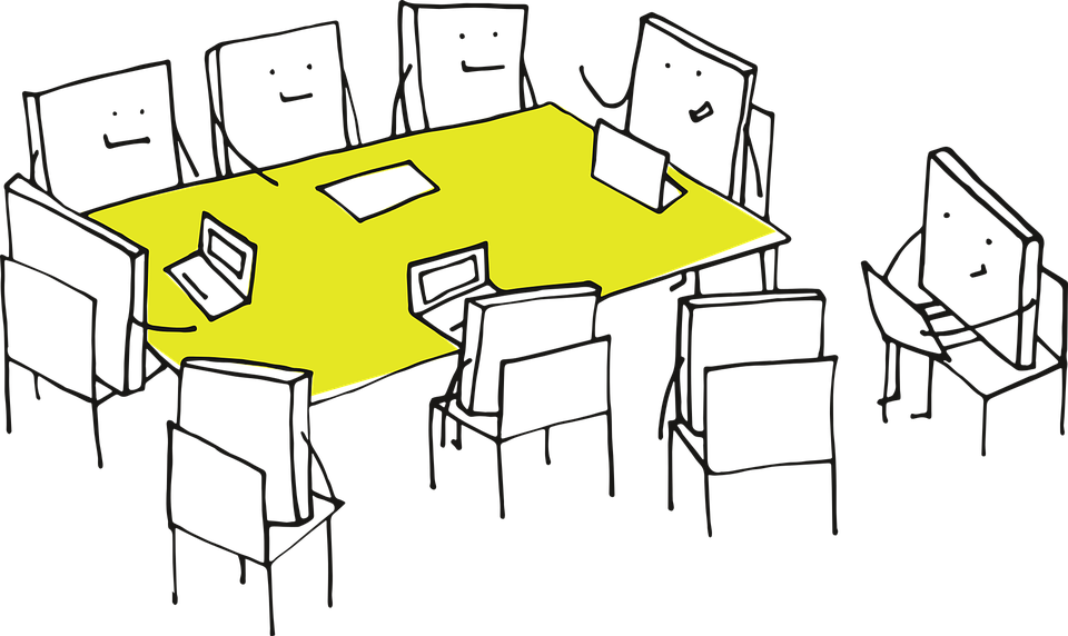 Pixel Cells Seminar Conference Conference Table - Seminar Clipart (960x572), Png Download