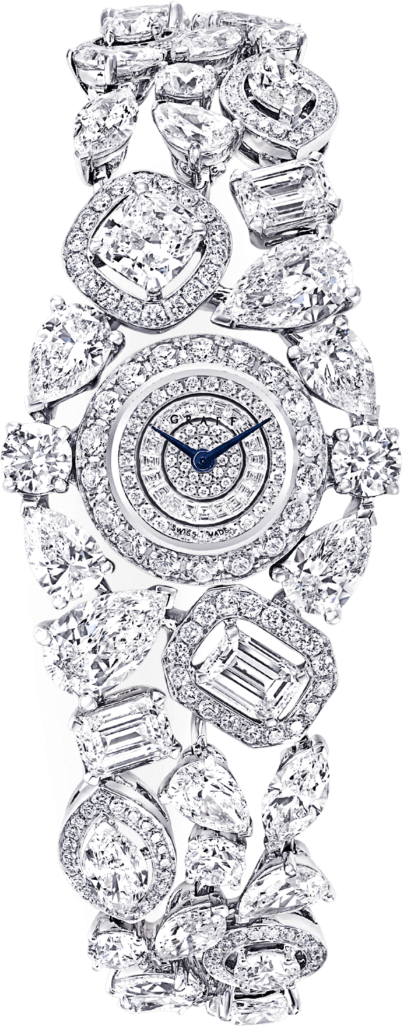 Graff Celestial Fully-set Ladies Diamond Watch - Graff Diamonds Watches Clipart (1400x2000), Png Download