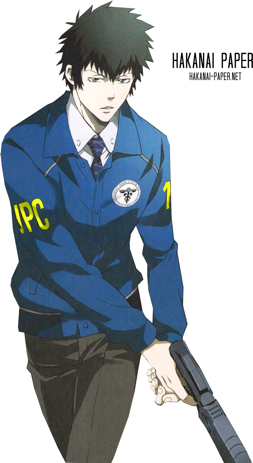 Psycho-pass - Cartoon Clipart (1200x1736), Png Download